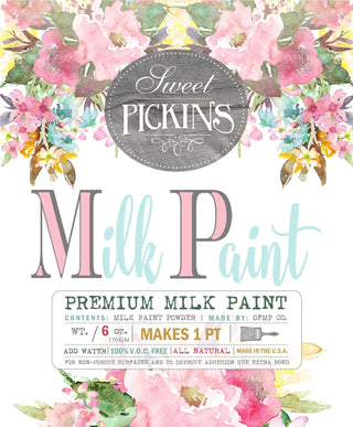 Denim Dark Blue Sweet Pickins Milk Paint Chippy blue color furniture and home decor paint Food Safe Non Toxic VOC Free