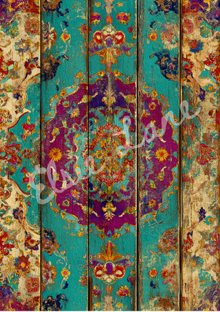 Boho Kantha Caravan Elsie Lane DecoPosh Decoupage Paper Large 21x29