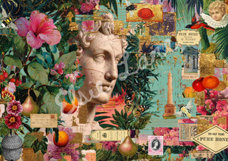 Pardon My Garden Elsie Lane DecoPosh Decoupage Tissue Paper 21"X29" Inch Large paper size