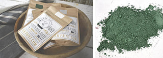 Basil Green Sweet Pickins Milk Paint  Chippy furniture and home decor paint Food Safe Non Toxic VOC Free