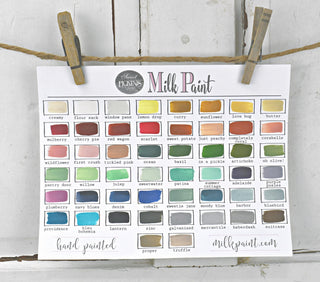 Denim Dark Blue Sweet Pickins Milk Paint Chippy blue color furniture and home decor paint Food Safe Non Toxic VOC Free