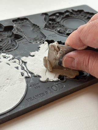 IOD Frames Three Mould Summer Iron Orchid Designs French Country Decor silicone mold applique for furniture mix media baking arts & craft and more