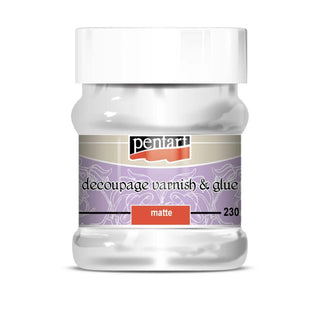 Pentart Decoupage varnish & glue, matte