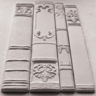 IOD Bookish Mould Iron Orchid Designs Summer French Country Decor silicone mold furniture applique scrapbooking baking arts craft and more
