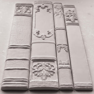 IOD Bookish Mould Iron Orchid Designs Summer French Country Decor silicone mold furniture applique scrapbooking baking arts craft and more