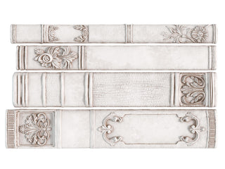 IOD Bookish Mould Iron Orchid Designs Summer French Country Decor silicone mold furniture applique scrapbooking baking arts craft and more