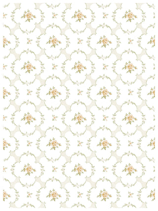 IOD Alfred Peats & Co Paint Inlay Collection Transfer sheets limited Release of vintage wallpaper designs French Blues Yellows Green Floral