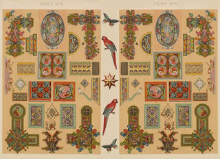 Celtic Designs Elsie Lane Decoupage Paper Large 21x29 inch paper