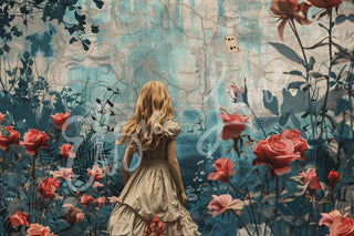 Storybook Alice Elsie Lane Decoupage Paper Paper A4 SIZE