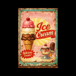 Ice Cream Delicious Treats Elsie Lane DecoPosh Decoupage Tissue Paper 14x20 inch