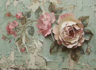 Roses Eternalle Rose Elsie Lane DecoPosh Decoupage Tissue Paper 14x20 inch
