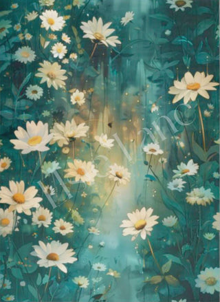 Daisy Dream Elsie Lane DecoPosh Decoupage Paper Small A4 SIZE