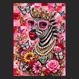 Zebra Paper Bundle Pack of 3 Unapologetic Zebra Bonnie Lynn Elsie Lane Decoupage Paper Small-Medium-Large paper Set 3 sizes