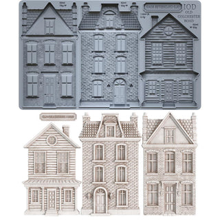 IOD Old Colchester Road Winter 2026 Mould Iron Orchid Designs French Country Decor silicone mold