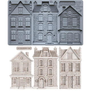IOD Old Colchester Road Winter 2026 Mould Iron Orchid Designs French Country Decor silicone mold