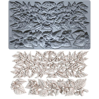 IOD HAZEL & BAY Winter 2026 Mould Iron Orchid Designs French Country Decor silicone mold