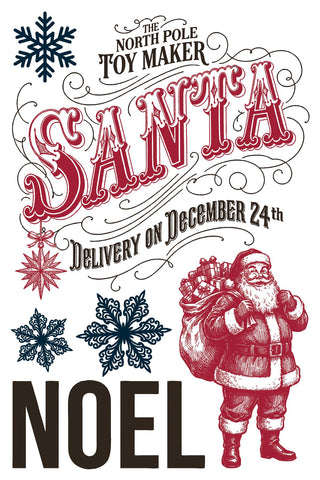 NEW Winter Release The North Pole Co. IOD Paint Inlay Transfer sheets limited release
