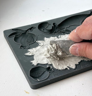 IOD CORNUCOPIAS Mould Iron Orchid Designs Limited Holiday 2026 French Country Decor silicone mold applique scrapbooking baking arts