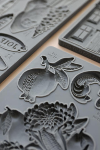 IOD CORNUCOPIAS Mould Iron Orchid Designs Limited Holiday 2026 French Country Decor silicone mold applique scrapbooking baking arts