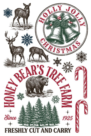 NEW Winter Release The North Pole Co. IOD Paint Inlay Transfer sheets limited release