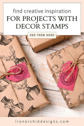 Apothecary Labels IOD stamp new small size