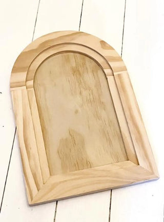 IOD Wood Gallery Blank new Arched Gallery Blank