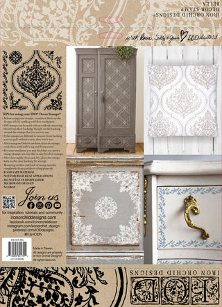 Stamp™ Bella IOD DIY home decor projects