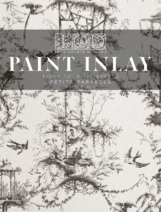 Paint Inlay Petits Parasols IOD
