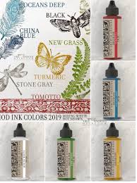 INK Iron Orchid Designs China Blue IOD