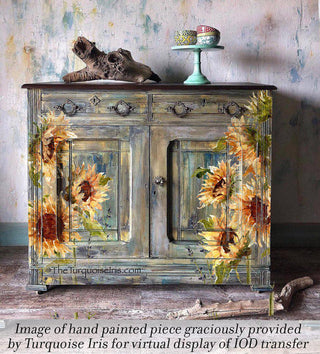 Transfer Painterly Florals